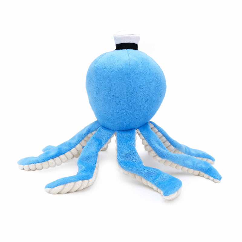 Ollie the Octopus Plush Squeaky Dog Toy
