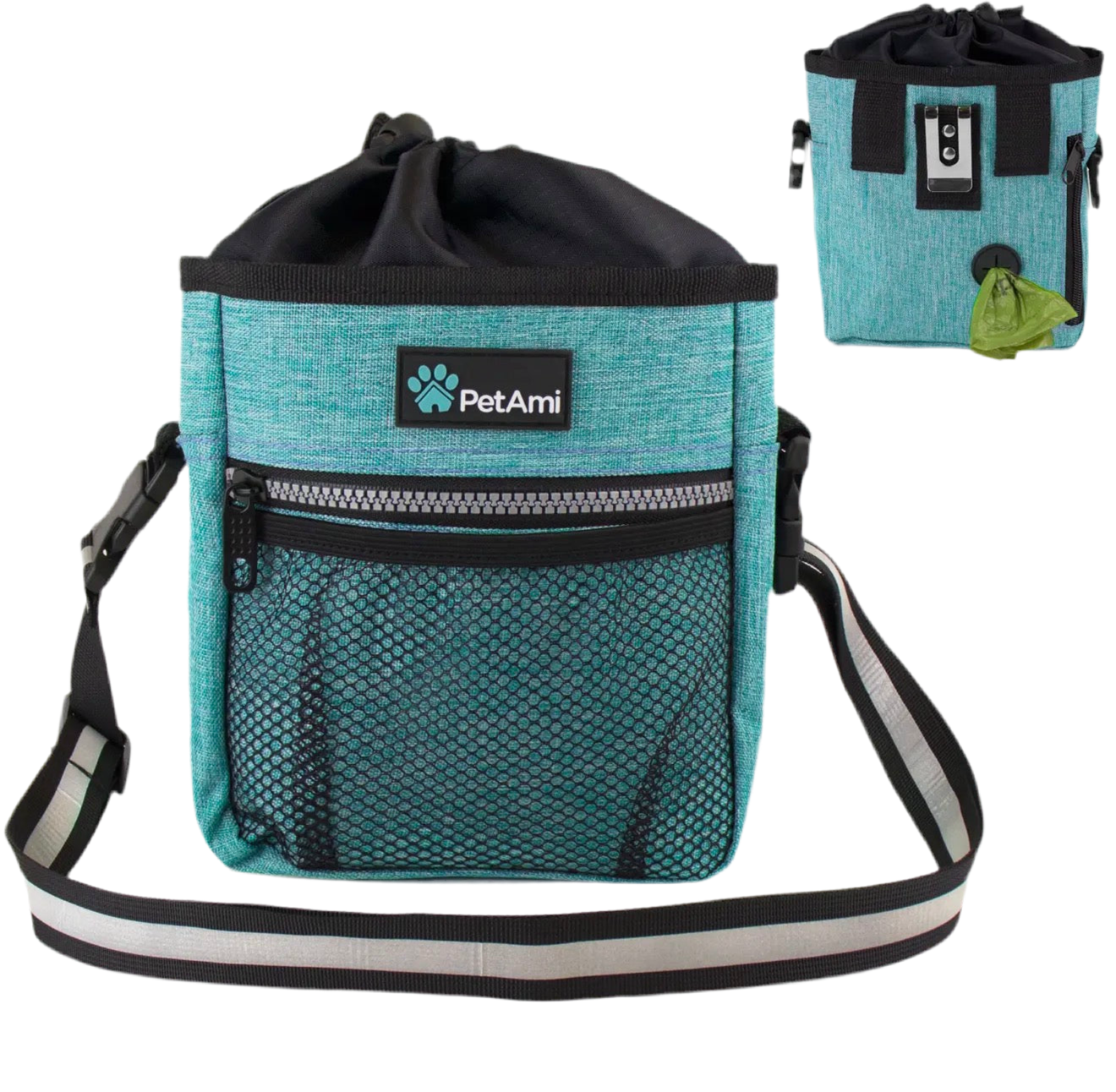 Dog Treats, Toys, Waste Bags, & Essentials Crossbody Travel Bag