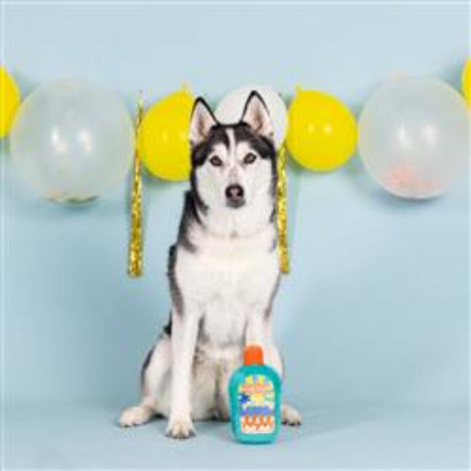 Barkin' Block Plush Dog Toy