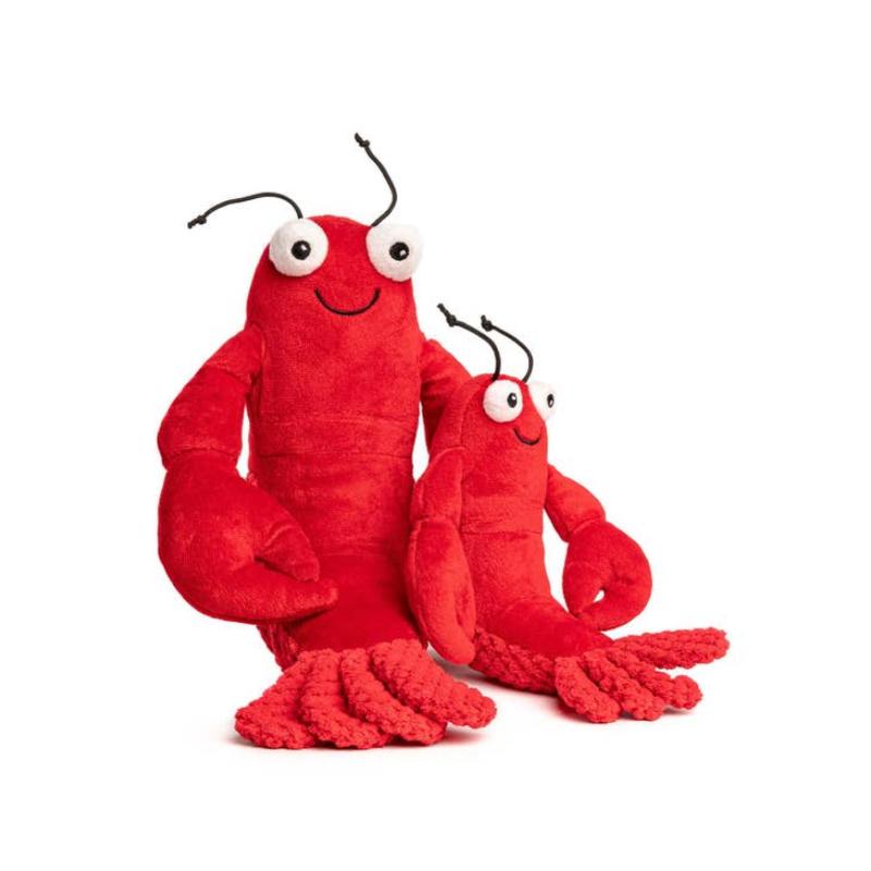 Floppy Lobster Plush Dog Toy